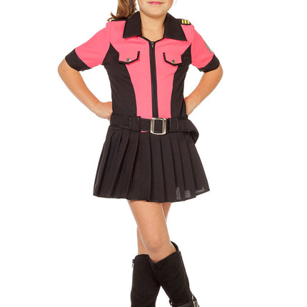 Polizeikleid Rosa Kind