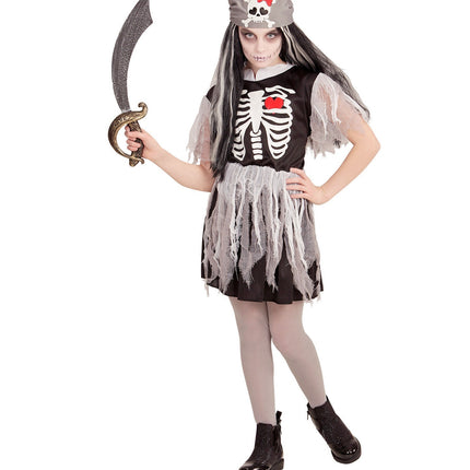 Halloween Kleid Mädchen Pirat