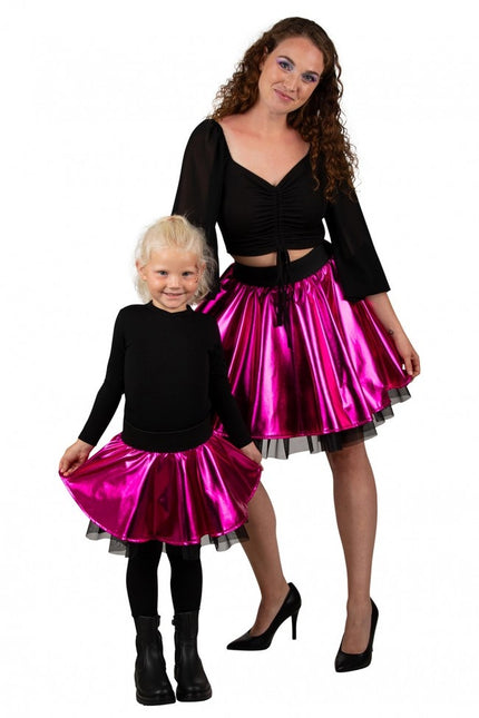 Kreisrock Metallic Rosa