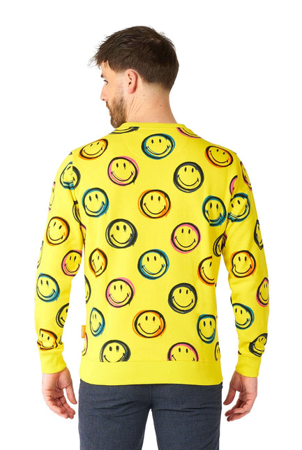 Smiley Smudge Pullover Männer <tc>OppoSuits</tc>