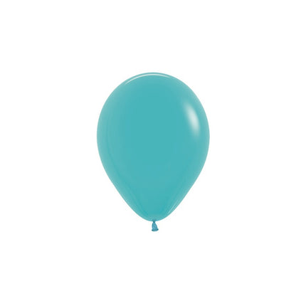 Ballons Karibik Blau 12cm 50Stk