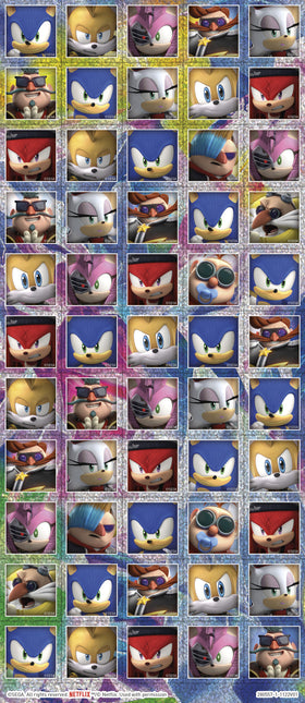 Sonic Aufkleber Set Groß