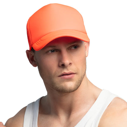 Neon Orange Kappe Verstellbar