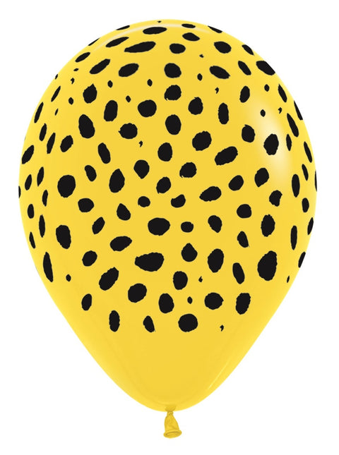 Ballons Dschungel Streifen Mix 30cm 25Stk