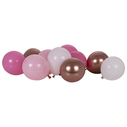 Rosa Luftballons Set 13cm 40Stück