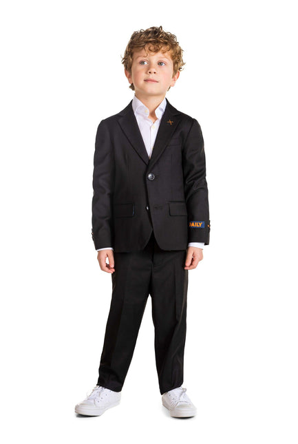 Schwarzer Tagesanzug Junge <tc>OppoSuits</tc>