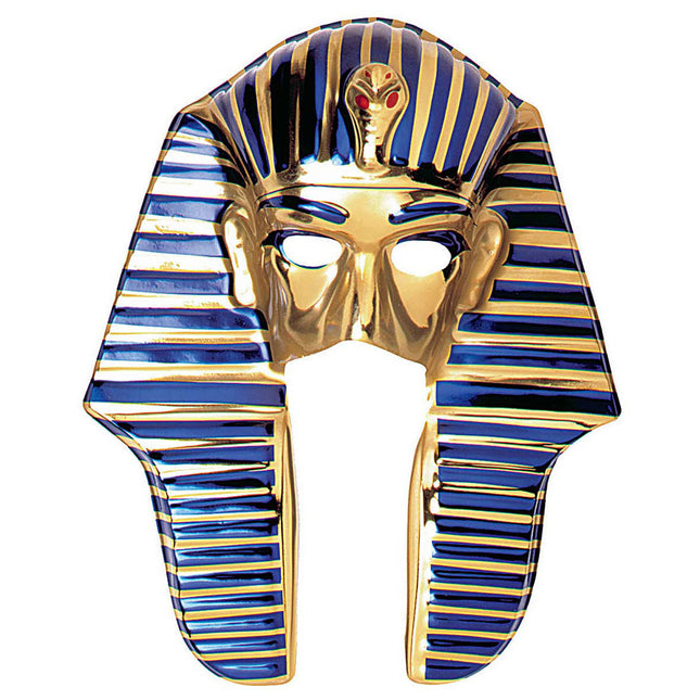 Blaugold Maske Ägypterin