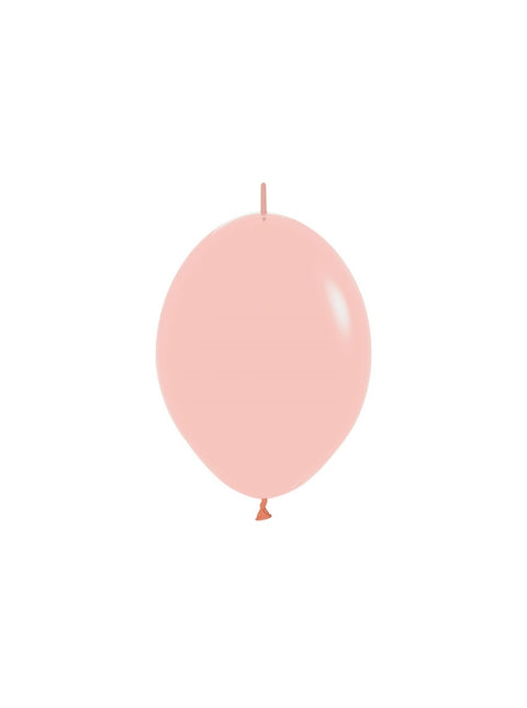 Ballons Pastell Matte Melone 15cm 50Stk