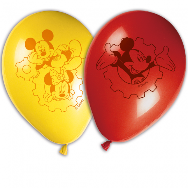 Mickey Mouse Ballons 28cm 8Stück