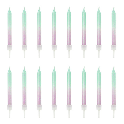 Kerzen Ombre 6cm 20Stk