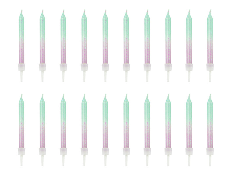 Kerzen Ombre 6cm 20Stk