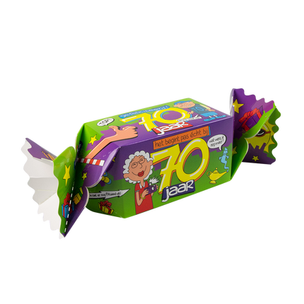Geschenkbox 70 Jahre 26cm