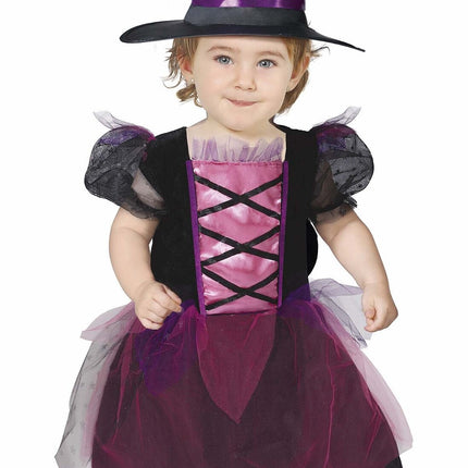 Rosa Hexe Halloween Kostüm Baby