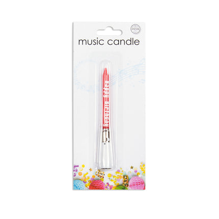 Kerze mit Musik 7,8 cm