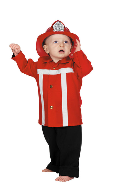 Feuerwehrmann Anzug Baby Rot