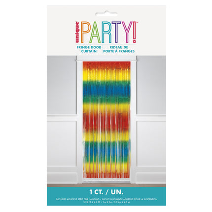 Regenbogen Türvorhang 2m