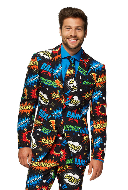 Comic Badaboom Anzug Männer <tc>OppoSuits</tc>