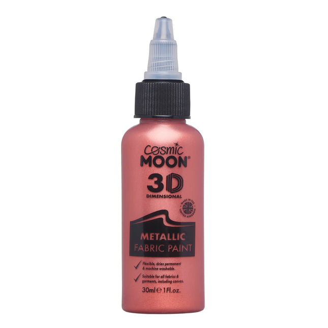 Cosmic Moon Metallic-Stofffarbe Rot 30ml