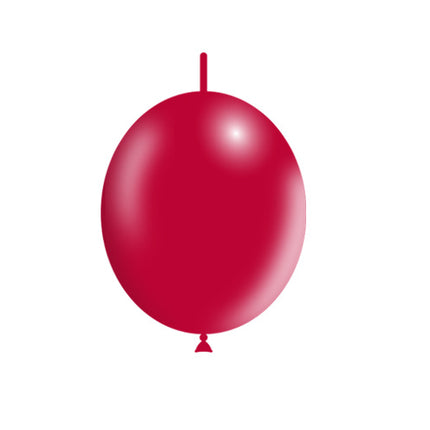Rote Knopfballons 15cm 100Stück