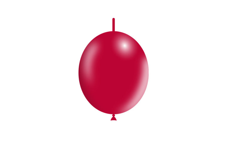 Rote Knopfballons 15cm 100Stück