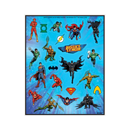 Justice League Aufkleber 4 Stk.