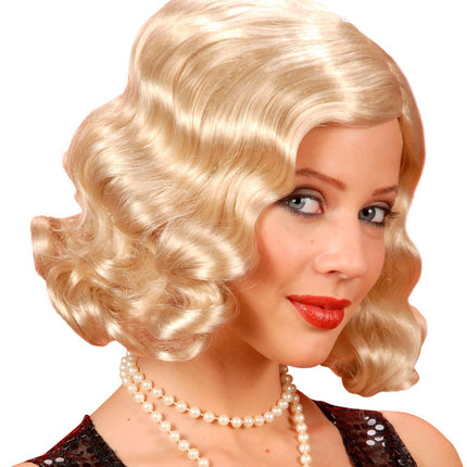 Blonde Perücke Roaring 20'S