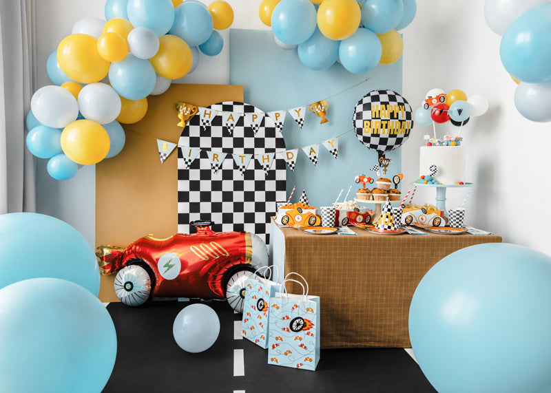 Race Cupcake Toppers 4 Stück