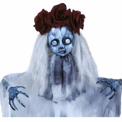 Halloween Hängedekoration Geist Mädchen 1m