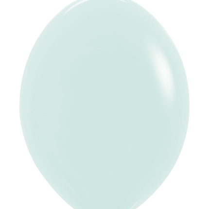 Ballons Pastell Mattgrün 30cm 50Stk