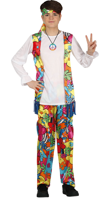 Hippie Kostüm Jungen 14/16 Jahre