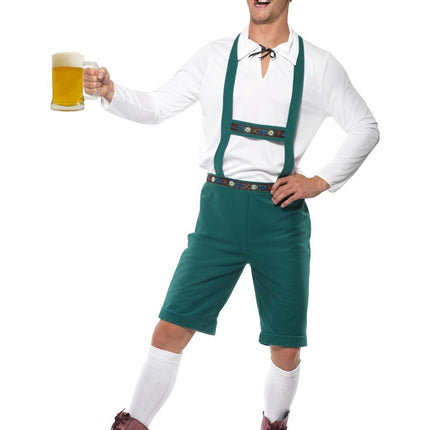 Lederhosen Set Grün