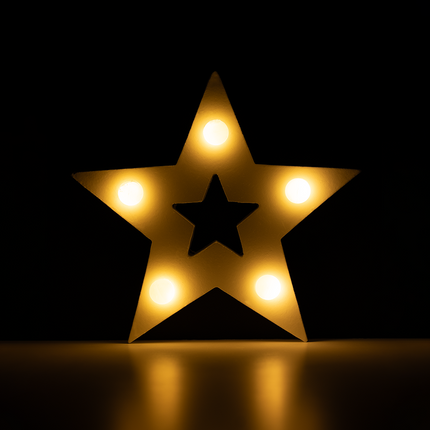 Weißer Lichtstern