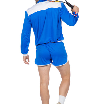 Tennis Outfit 80er Jahre Männer
