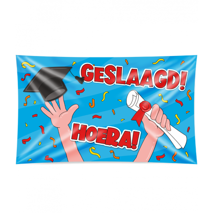 Fassadenfahne Passed Cartoon Xxl 1.5m