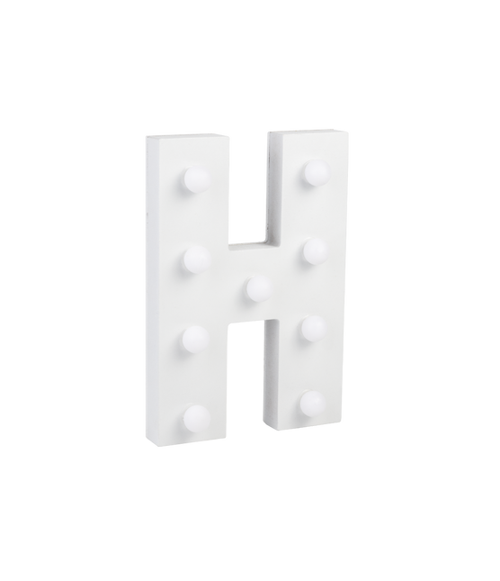 H Leichter Buchstabe 16,5cm