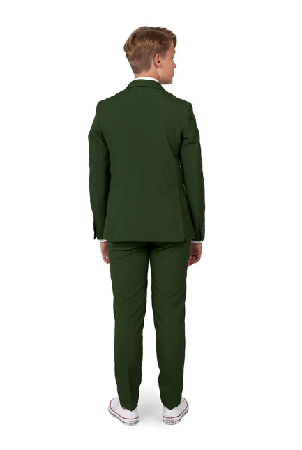 Dunkelgrüner Anzug Junge Teen <tc>OppoSuits</tc>
