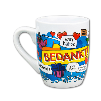Becher Danke 12cm