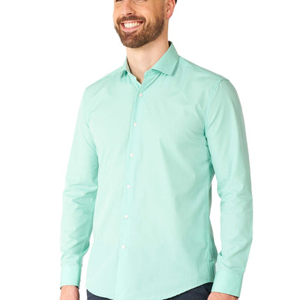 Mintgrünes Hemd Männer OppoSuits