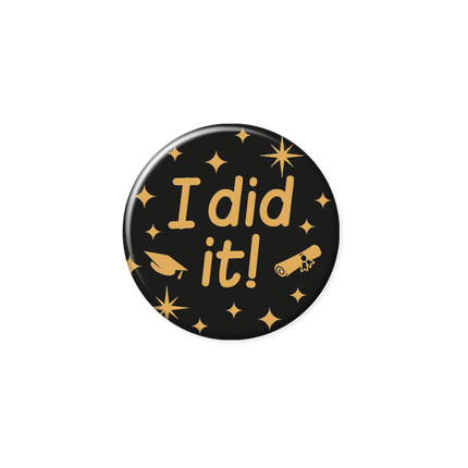 Button Ich habe es geschafft