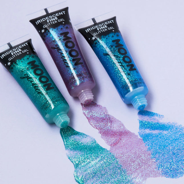 Moon Glitter Schillerndes Feines Glitzergel Lila 12ml