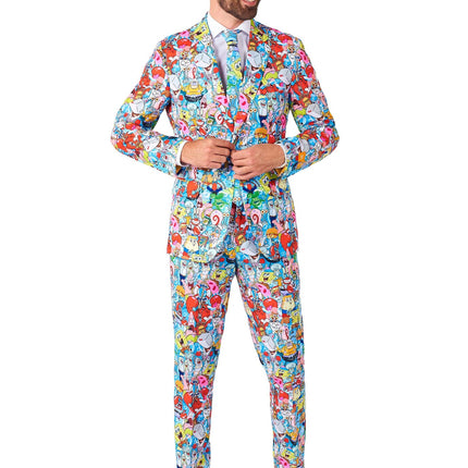 SpongeBob Frenzy Anzug Männer <tc>OppoSuits</tc>