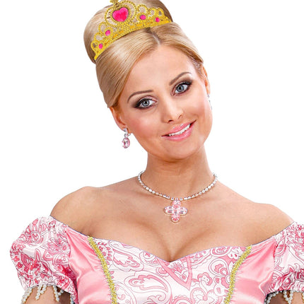 Gold Rosa Tiara