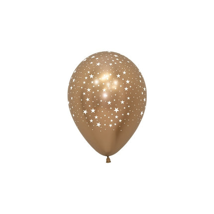 Ballons Sterne Reflex Mix 12cm 50Stk