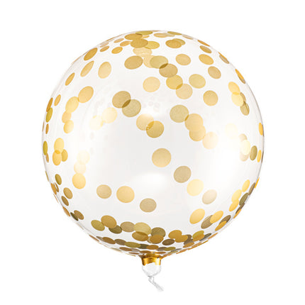 Konfetti Ballon Gold
