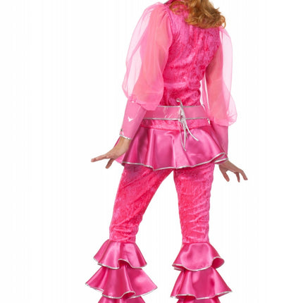 Disco-Anzug Rosa Damen