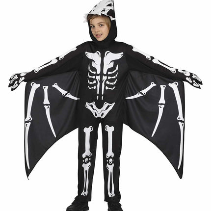 Fledermaus Halloween Kostüm Kind Skelett
