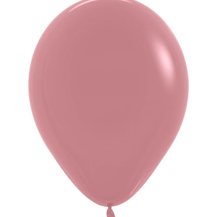 Luftballons Rosenholz 25cm 100Stk