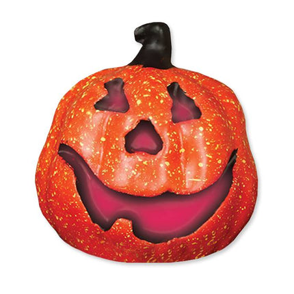 Halloween Kürbis Deluxe mit Licht 15cm
