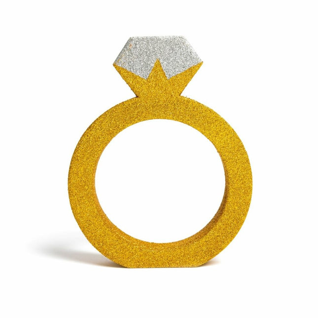 Tischkonfetti Ring Glitter