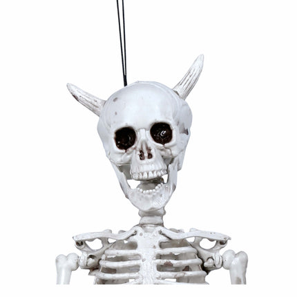 Halloween Hängedekoration Teufel Skelett 40cm